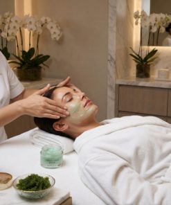 Soin visage réparateur et éclat au caviar vert (90min)